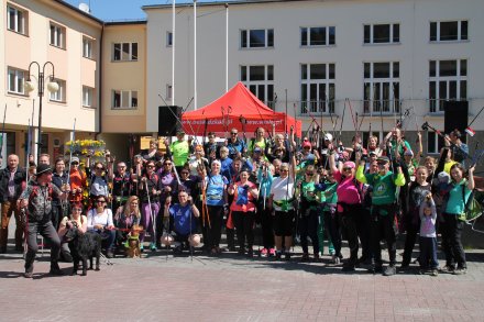 Pierwszomajowy Marsz Nordic Walking